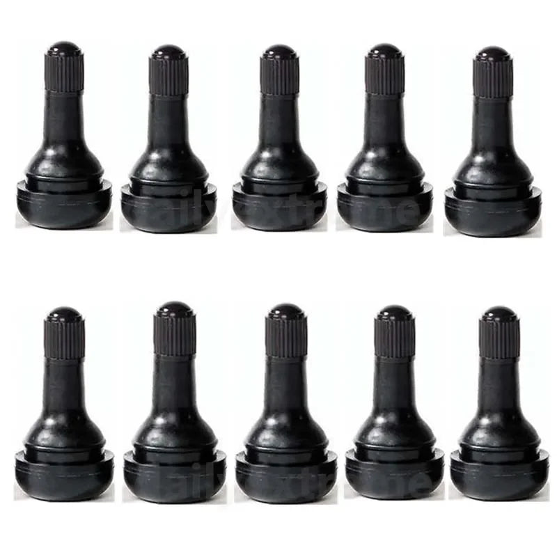 50/20Pcs/set TR415 Tire Valve Stem Snap-In Rim Car Valve Hole Auto Tyre Rubber Wheel Tubeless Auto Accessories Wear Parts