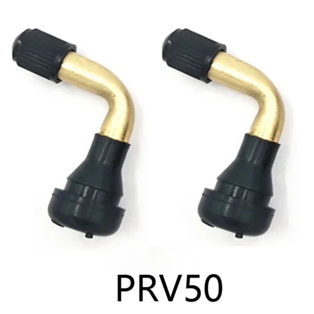 2x Tubeless Tyre Valve Stems For Electric Scooter Motorcycles Dirt Bike PVR 70 60 50 Degree Tubeless Tire Air Valve Nozzle