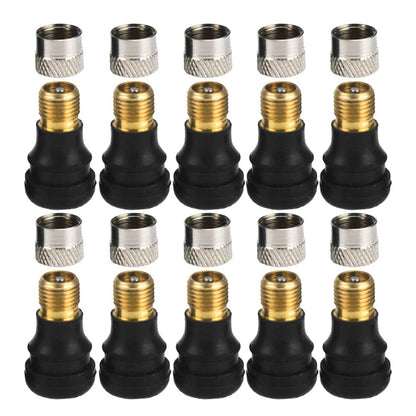 10Pcs Electric Scooter Tubeless Tire Vacuum Valve Wheel Gas Valve for Xiaomi M365 Electric Scooter Accessories