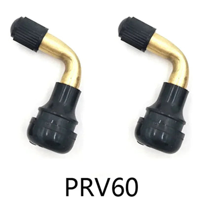 2x Tubeless Tyre Valve Stems For Electric Scooter Motorcycles Dirt Bike PVR 70 60 50 Degree Tubeless Tire Air Valve Nozzle