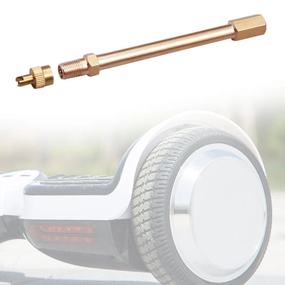 Tire Valve Stem Extension Schrader Valve Stem Extender Tire Repair Tool for Balance Bike Scooter Motorcycle Unicycle Truck