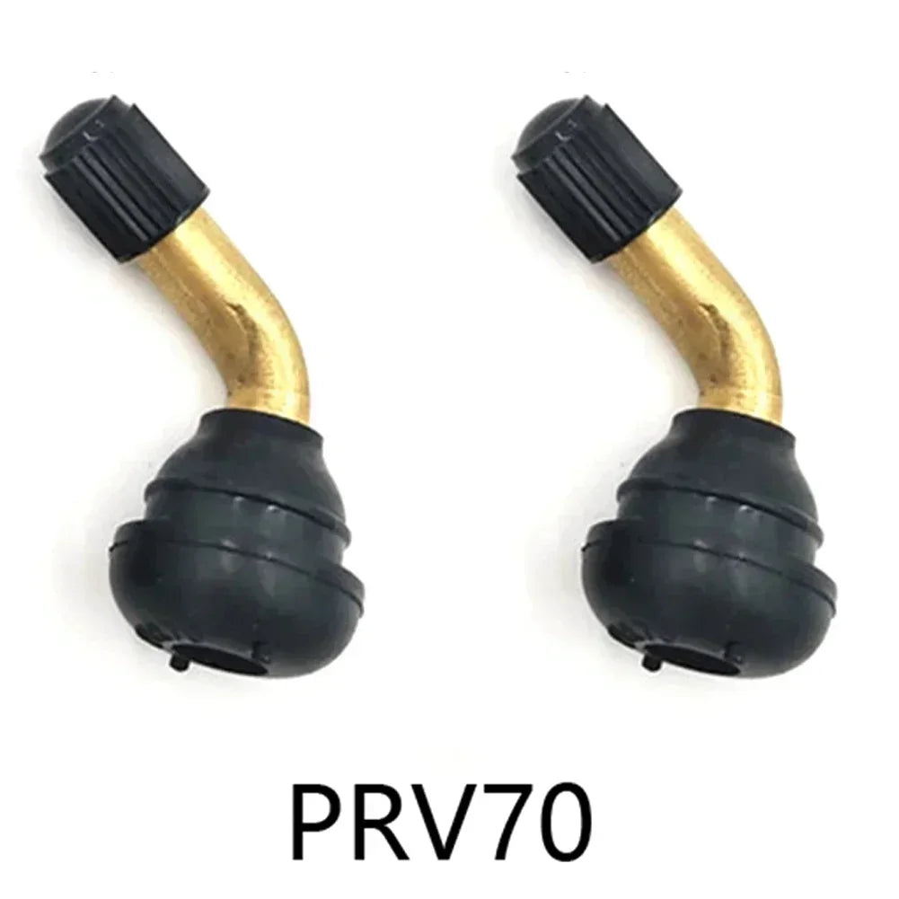 2x Tubeless Tyre Valve Stems For Electric Scooter Motorcycles Dirt Bike PVR 70 60 50 Degree Tubeless Tire Air Valve Nozzle