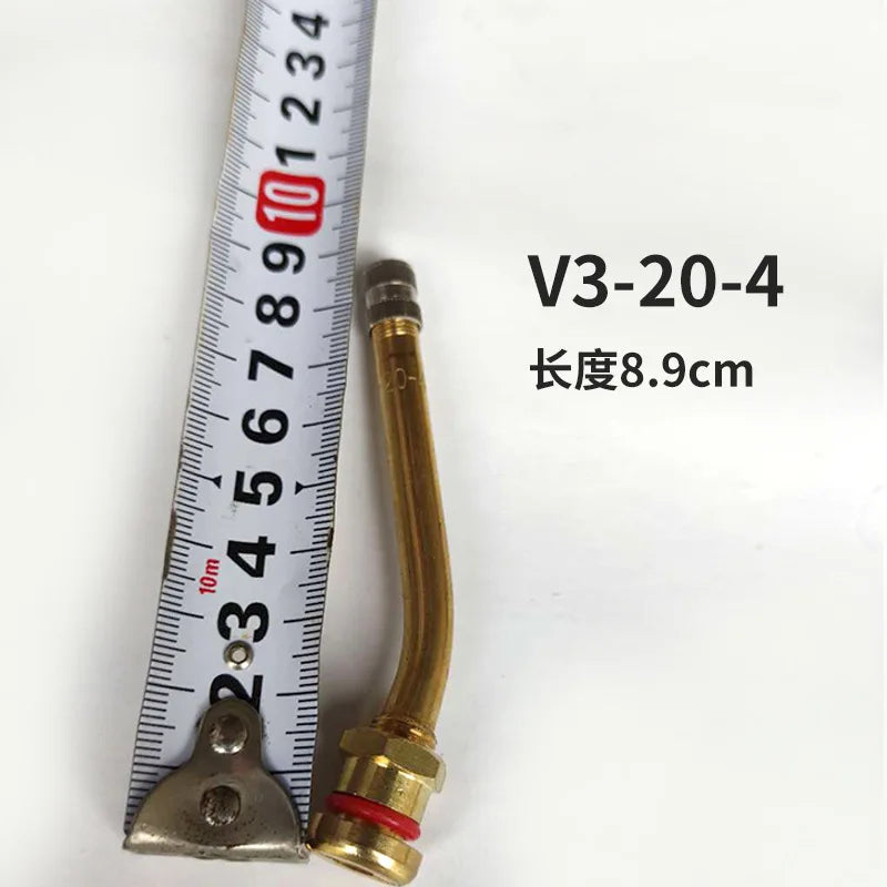 6pcs Trucks  Valve Stem V3-20-4 V3-20-5  V3-20-6 Brass Tubeless Tire Valve Stem for Large Vehicles, Buses Trucks Valve Stem