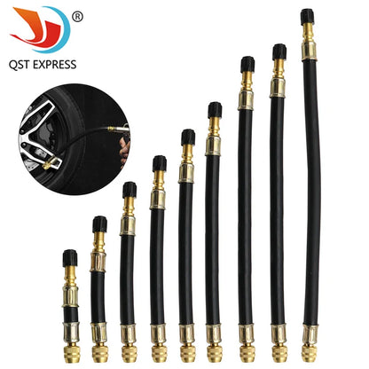 Truck Valve Extension Flexible Bus Tire Valve Extension Rubber Tyre Valve Stem Extender Tire Nipple Adaptor