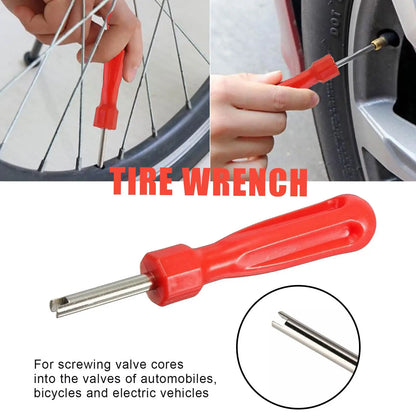 Tire Valve Core Removal Installer Tool Portable For Car Bike Bicycle Motorcycle Tire Wrench Screwdriver Repair Tools