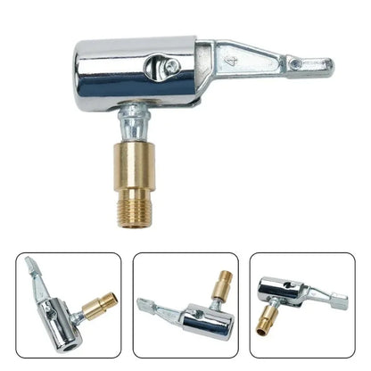 Car/Truck Tyre Wheel Air Tire Chuck Inflator Pump Valve Clip Connector Brass Tyre Wheel Valve For Inflatable Pump