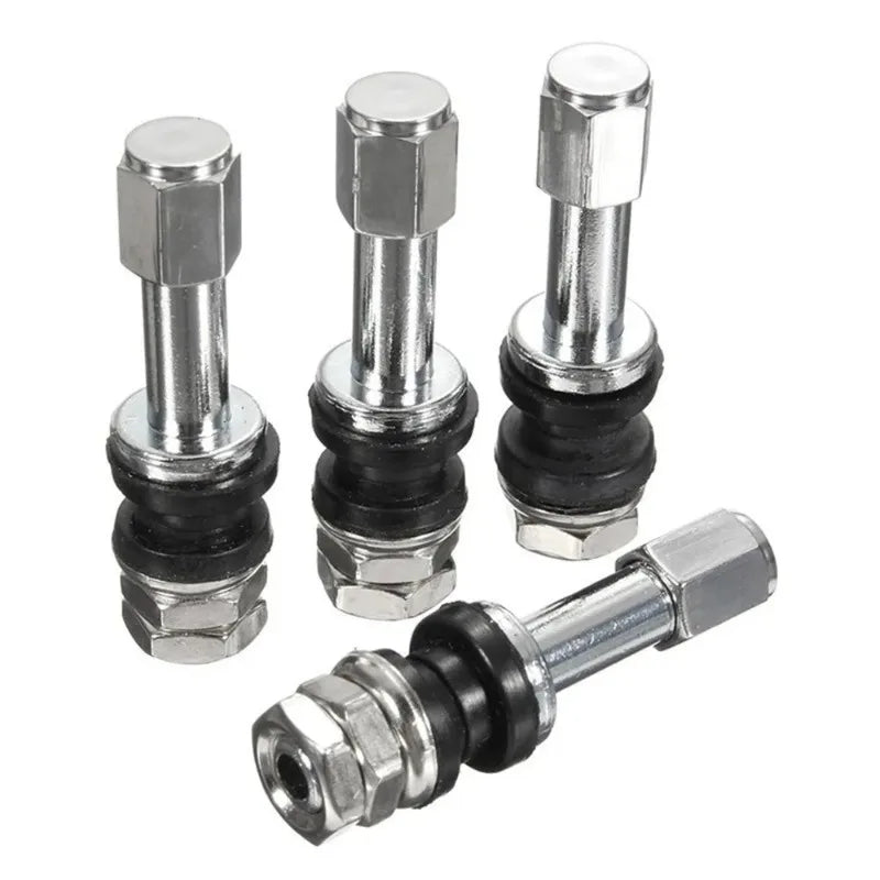 4Pcs TR48e Bolt Screw On Tire Valve Stem For Car Truck Motorcycles Scooters Mopeds Rims Automotive Tire Professional Accessories
