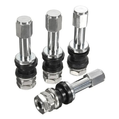 4Pcs TR48e Bolt Screw On Tire Valve Stem For Car Truck Motorcycles Scooters Mopeds Rims Automotive Tire Professional Accessories