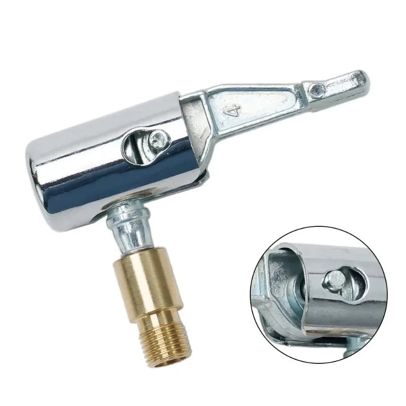 Car/Truck Tyre Wheel Air Tire Chuck Inflator Pump Valve Clip Connector Brass Tyre Wheel Valve For Inflatable Pump